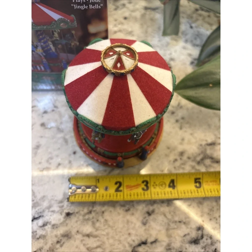 NOS Mr. Christmas Mini Musical Carousel, Ferris Wheel,‎ & Christmas Tree